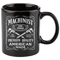 Machinist Machine Operator Engine Driver 11oz C Handle Ceramic Mug