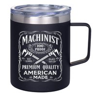 Machinist Machine Operator Engine Driver 12oz Stainless Steel Coffee Mug