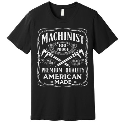 Machinist Machine Operator Engine Driver Premium T-Shirt