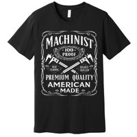 Machinist Machine Operator Engine Driver Premium T-Shirt
