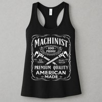 Machinist Machine Operator Engine Driver Womens Tank Top