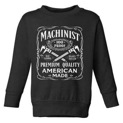 Machinist Machine Operator Engine Driver Toddler Sweatshirt