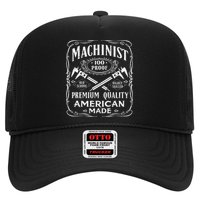 Machinist Machine Operator Engine Driver Trucker Hat