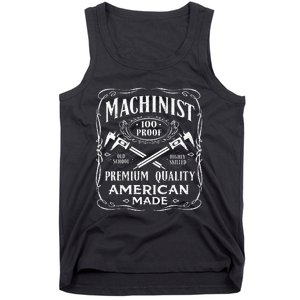 Machinist Machine Operator Engine Driver Tank Top