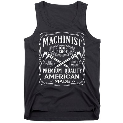Machinist Machine Operator Engine Driver Tank Top
