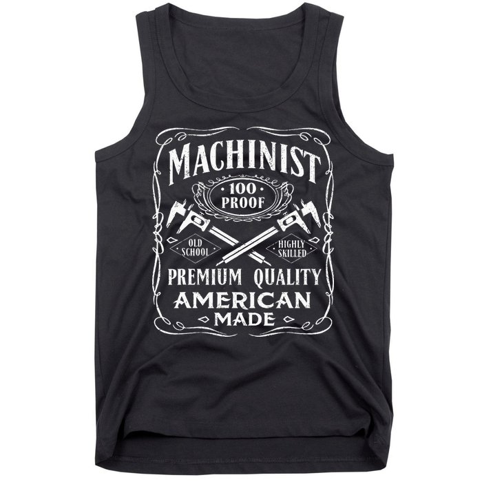 Machinist Machine Operator Engine Driver Tank Top