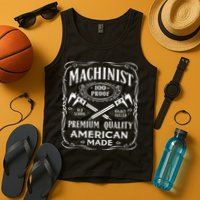 Machinist Machine Operator Engine Driver Tank Top