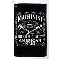 Machinist Machine Operator Engine Driver Golf Towel