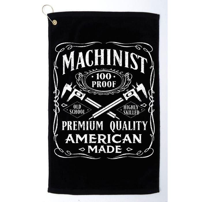 Machinist Machine Operator Engine Driver Golf Towel