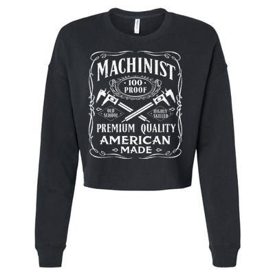 Machinist Machine Operator Engine Driver Cropped Pullover Crew