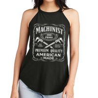 Machinist Machine Operator Engine Driver Women's Perfect Tri Rocker Tank