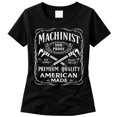 Machinist Machine Operator Engine Driver Womens T-Shirt