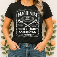 Machinist Machine Operator Engine Driver Womens T-Shirt