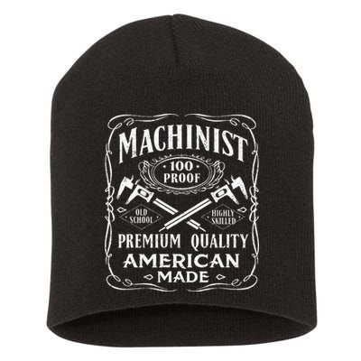Machinist Machine Operator Engine Driver Short Acrylic Beanie