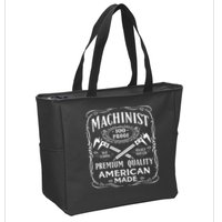 Machinist Machine Operator Engine Driver Zip Tote Bag