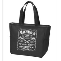 Machinist Machine Operator Engine Driver Zip Tote Bag