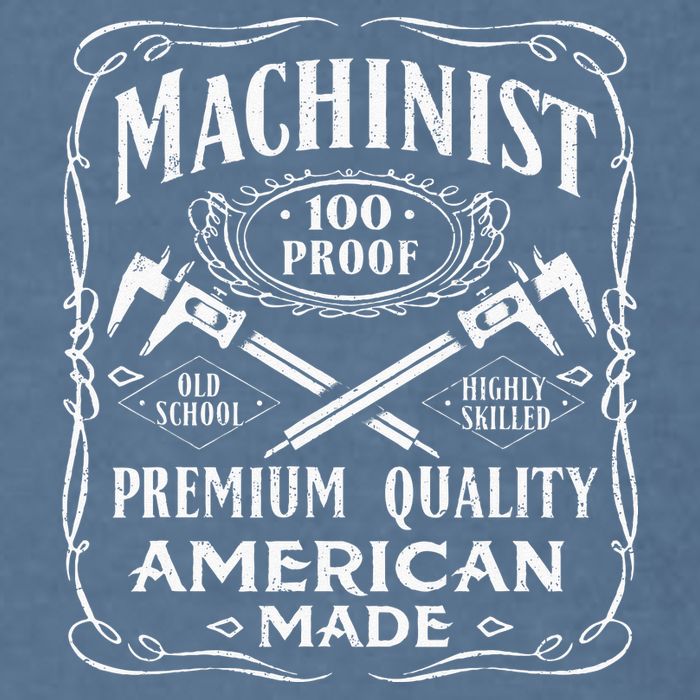 Machinist Machine Operator Engine Driver Garment-Dyed Sweatshirt
