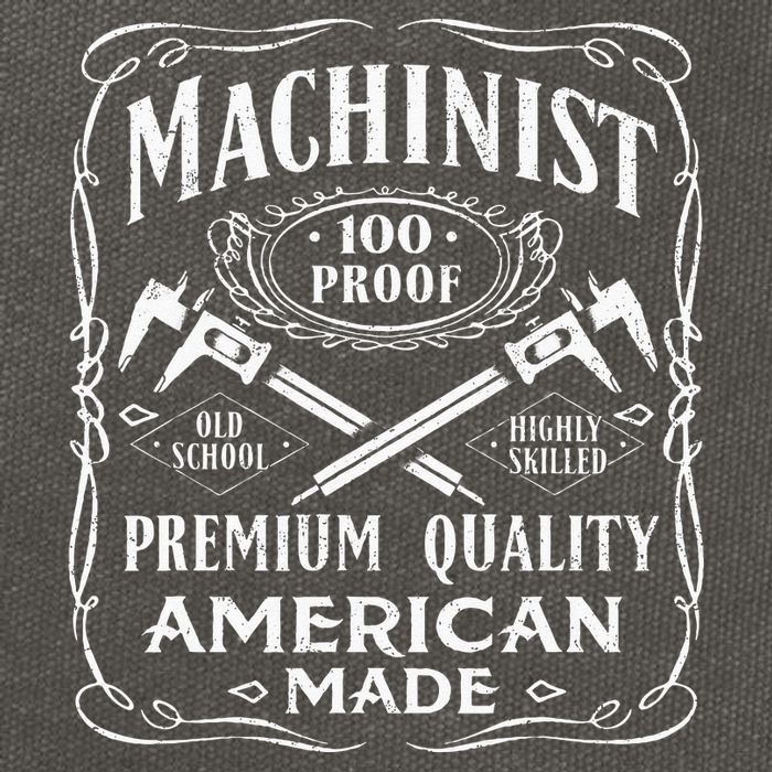 Machinist Machine Operator Engine Driver Cotton Canvas Backpack