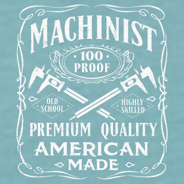 Machinist Machine Operator Engine Driver Sueded Cloud Jersey T-Shirt