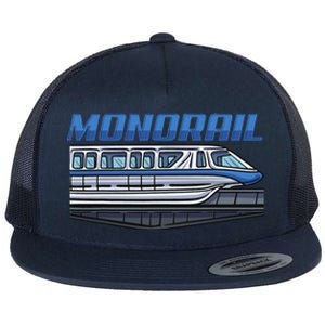 Monorail Flat Bill Trucker Hat