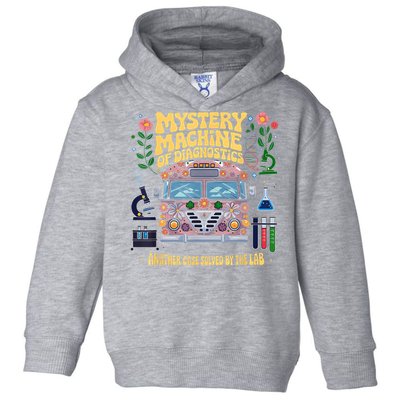 Mystery Machine Of Diagnostics Lab Tech Lab Week 2025 Toddler Hoodie
