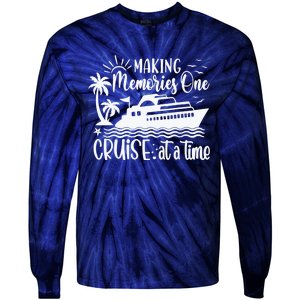 Making Memories One Cruise At A Time Tie-Dye Long Sleeve Shirt