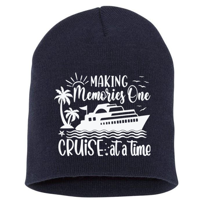 Making Memories One Cruise At A Time Short Acrylic Beanie