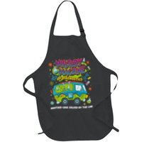 Mystery Machine Of Diagnostics Lab Week 2025 Med Lab Tech Full-Length Apron With Pockets