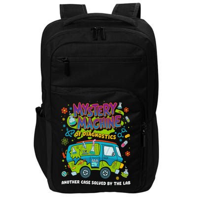 Mystery Machine Of Diagnostics Lab Week 2025 Med Lab Tech Impact Tech Backpack