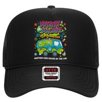 Mystery Machine Of Diagnostics Lab Week 2025 Med Lab Tech Trucker Hat