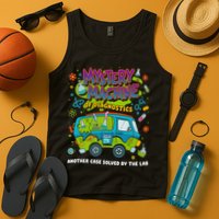 Mystery Machine Of Diagnostics Lab Week 2025 Med Lab Tech Tank Top