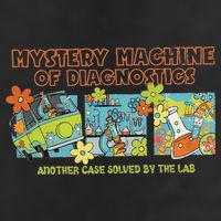 Mystery Machine Of Diagnostics Lab Week 2025 Med Lab Tech Knit Cap Winter Beanie