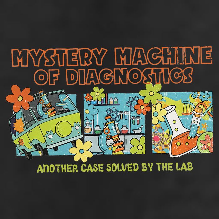 Mystery Machine Of Diagnostics Lab Week 2025 Med Lab Tech Knit Cap Winter Beanie
