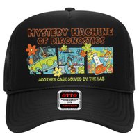 Mystery Machine Of Diagnostics Lab Week 2025 Med Lab Tech Trucker Hat