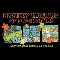 Mystery Machine Of Diagnostics Lab Week 2025 Med Lab Tech Tank Top
