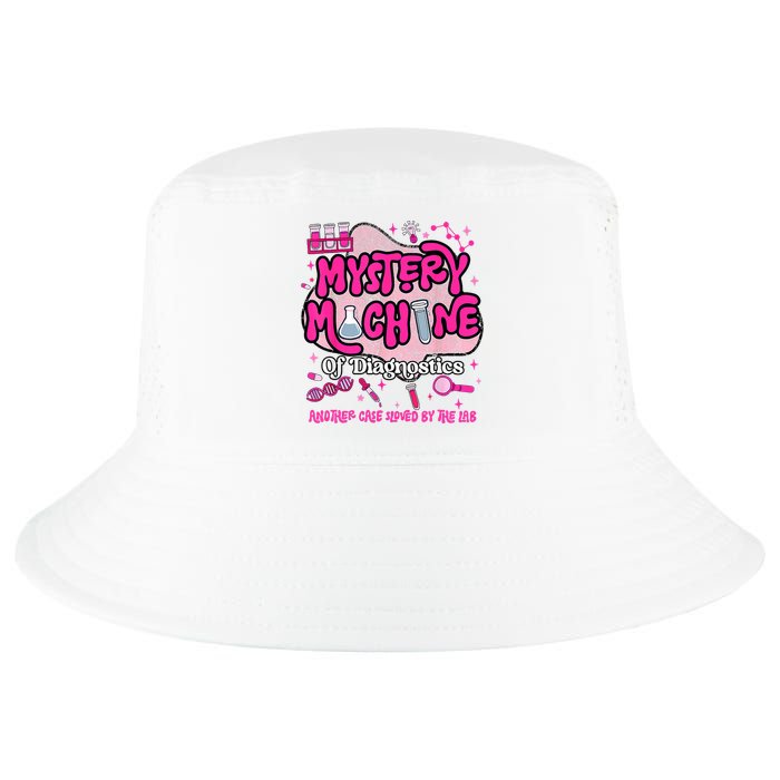 Mystery Machine Of Diagnostics Lab Week 2025 Med Lab Tech  Cool Comfort Performance Bucket Hat