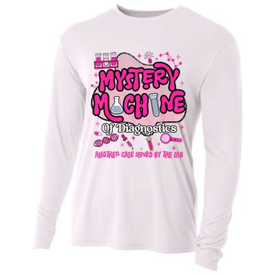 Mystery Machine Of Diagnostics Lab Week 2025 Med Lab Tech  Cooling Performance Long Sleeve Crew