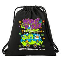 Mystery Machine Of Diagnostics Lab Week 2025 Med Lab Tech  Drawstring Bag