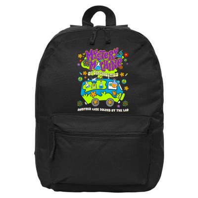 Mystery Machine Of Diagnostics Lab Week 2025 Med Lab Tech  16 in Basic Backpack