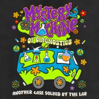 Mystery Machine Of Diagnostics Lab Week 2025 Med Lab Tech  Trucker Hat