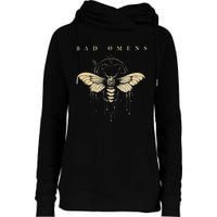 Moth Womens Funnel Neck Pullover Hood