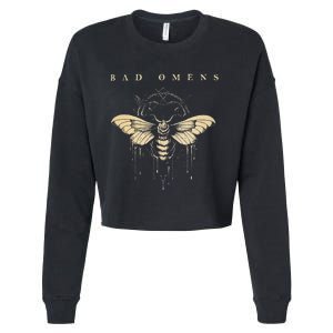 Moth Cropped Pullover Crew