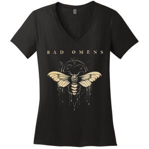 Moth Women's V-Neck T-Shirt