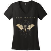 Moth Women's V-Neck T-Shirt