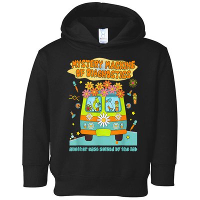  Mystery Machine Of Diagnostics Lab Tech Lab Week 2025 Toddler Hoodie