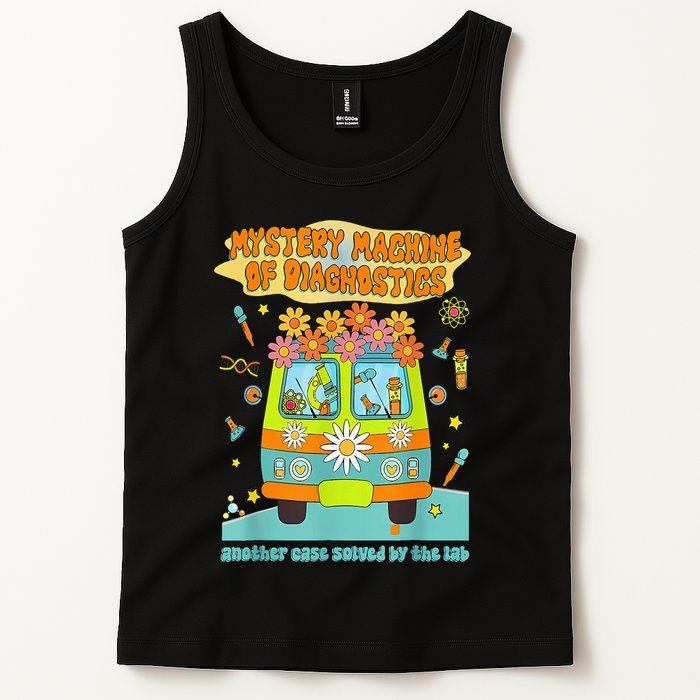  Mystery Machine Of Diagnostics Lab Tech Lab Week 2025 Tank Top