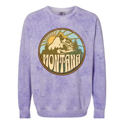 Montana Colorblast Crewneck Sweatshirt