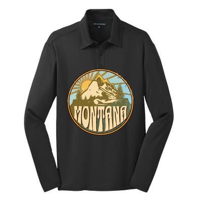 Montana Silk Touch Performance Long Sleeve Polo