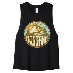 Montana Women's Racerback Cropped Tank