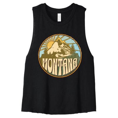 Montana Women's Racerback Cropped Tank